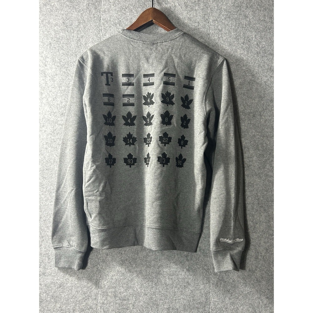 Mitchell & Ness Toronto Maple Leafs Forever Captains Sweatshirt Gray Medium NHL